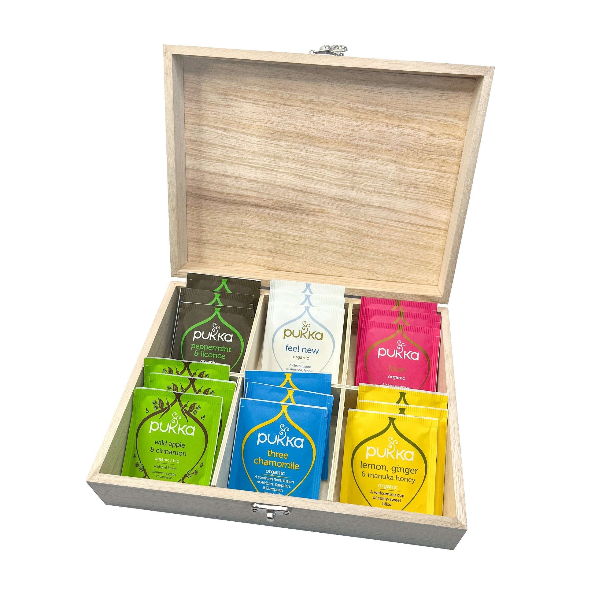 Personalized Positivi-tea Tea Box  Tea Boxes Deeply Engraved