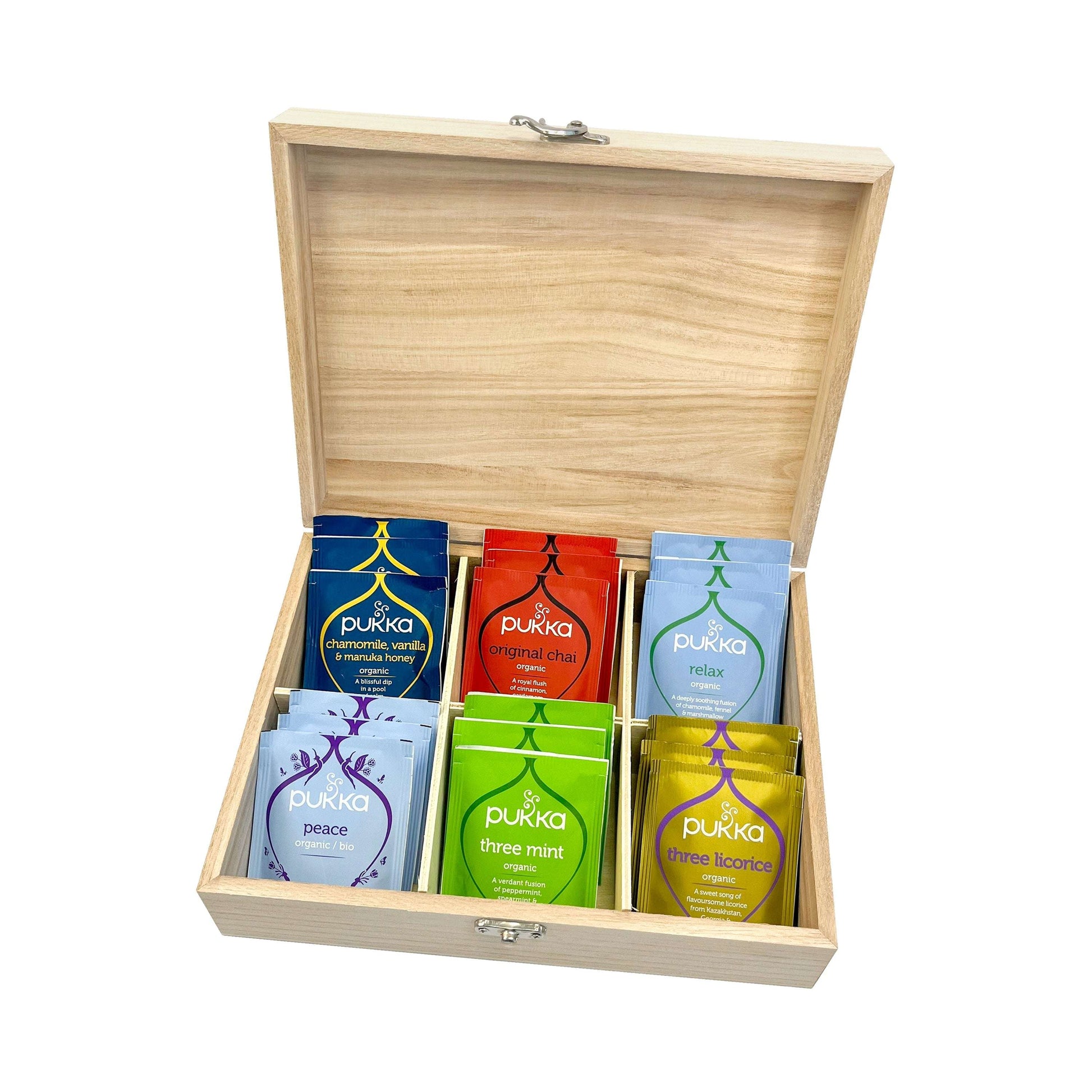 Personalized Positivi-tea Tea Box  Tea Boxes Deeply Engraved