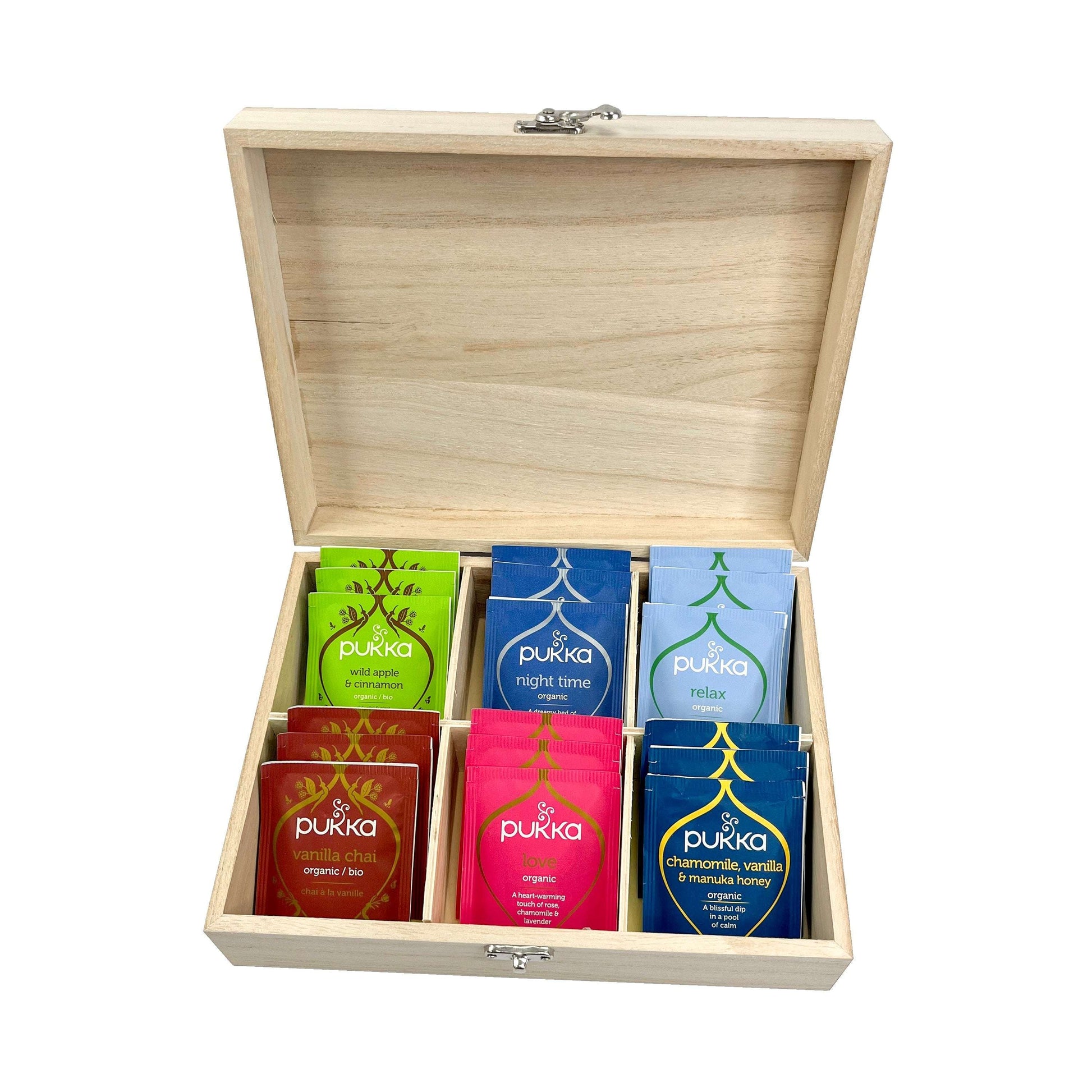 Personalized Positivi-tea Tea Box  Tea Boxes Deeply Engraved