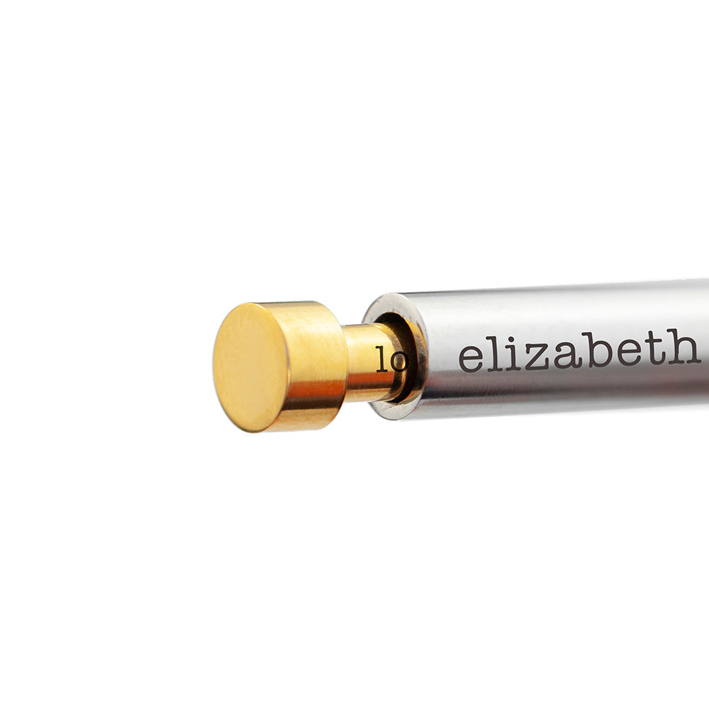 Personalized Round Hidden Message Capsule Necklace  Necklaces Deeply Engraved