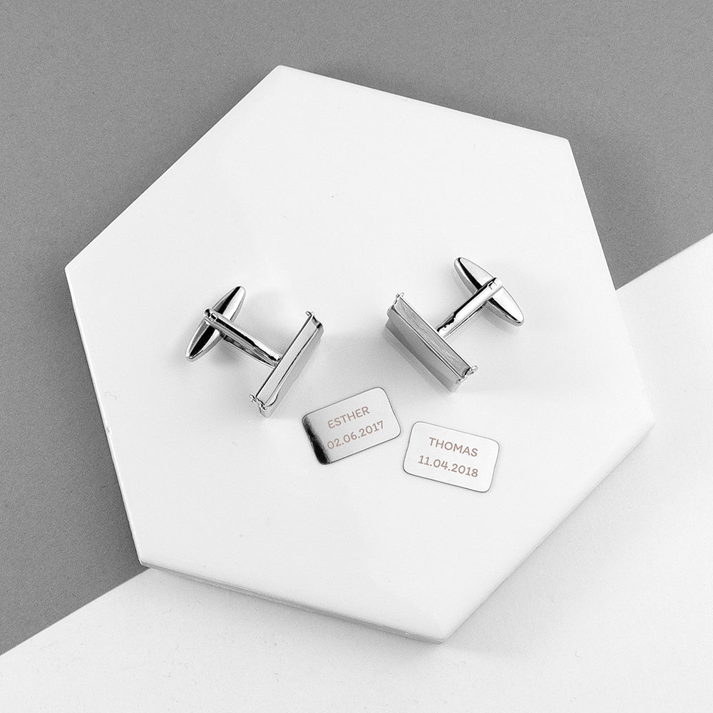 Personalized Secret Message Envelope Cufflinks  Cufflinks Deeply Engraved