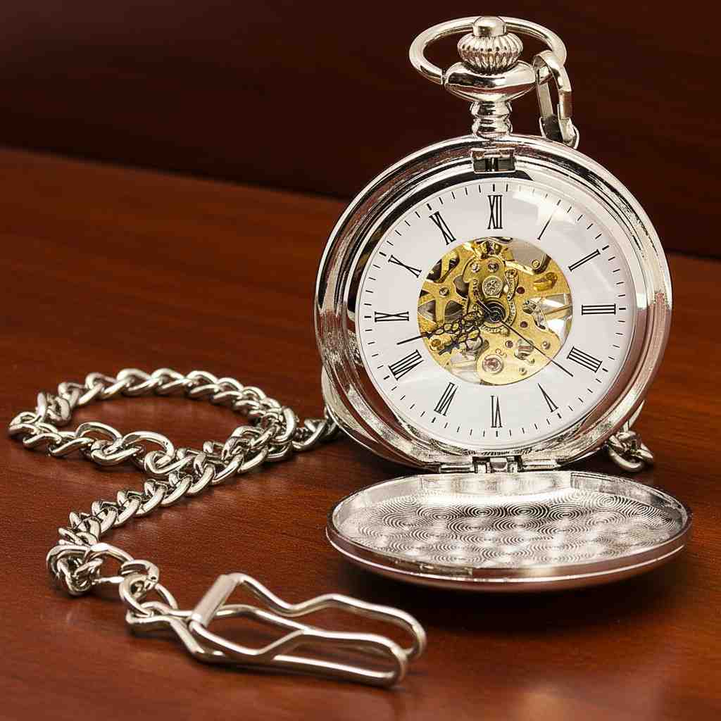 custom-monogram-silver-pocket-watch-dual-side-opening