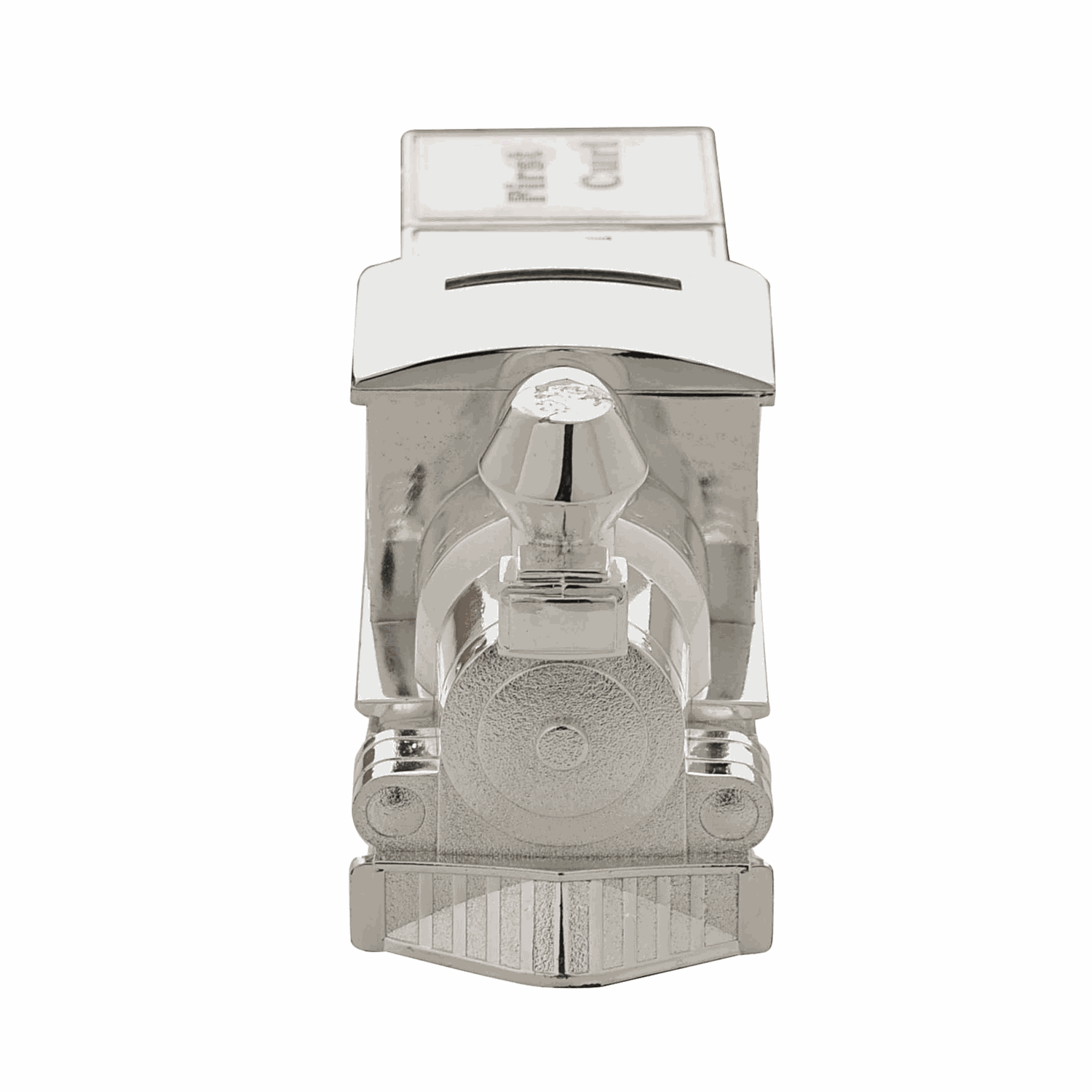 Personalized Silver Train Money Box – First Tooth & Curl Keepsake  Money Boxes Deeply Engraved