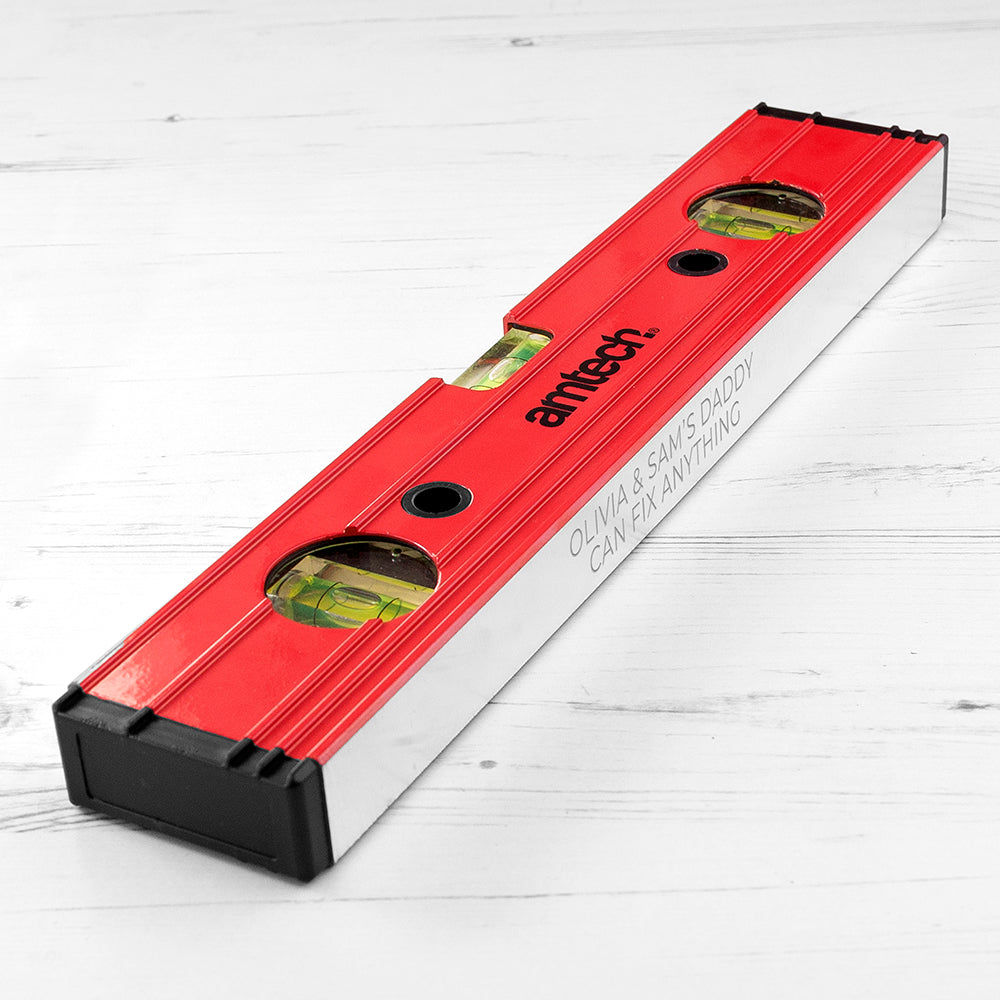 Personalized Spirit Level (Heavy Duty)  DIY Tools Deeply Engraved
