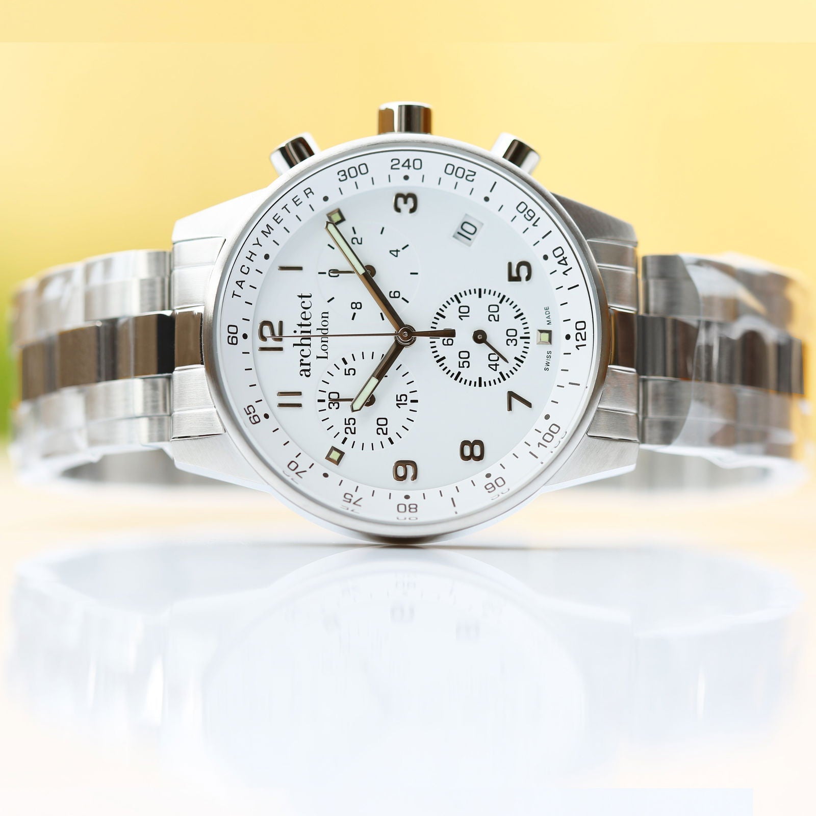 Personalized Swiss-Made Luxury Men's Watch  Men's Watches Deeply Engraved