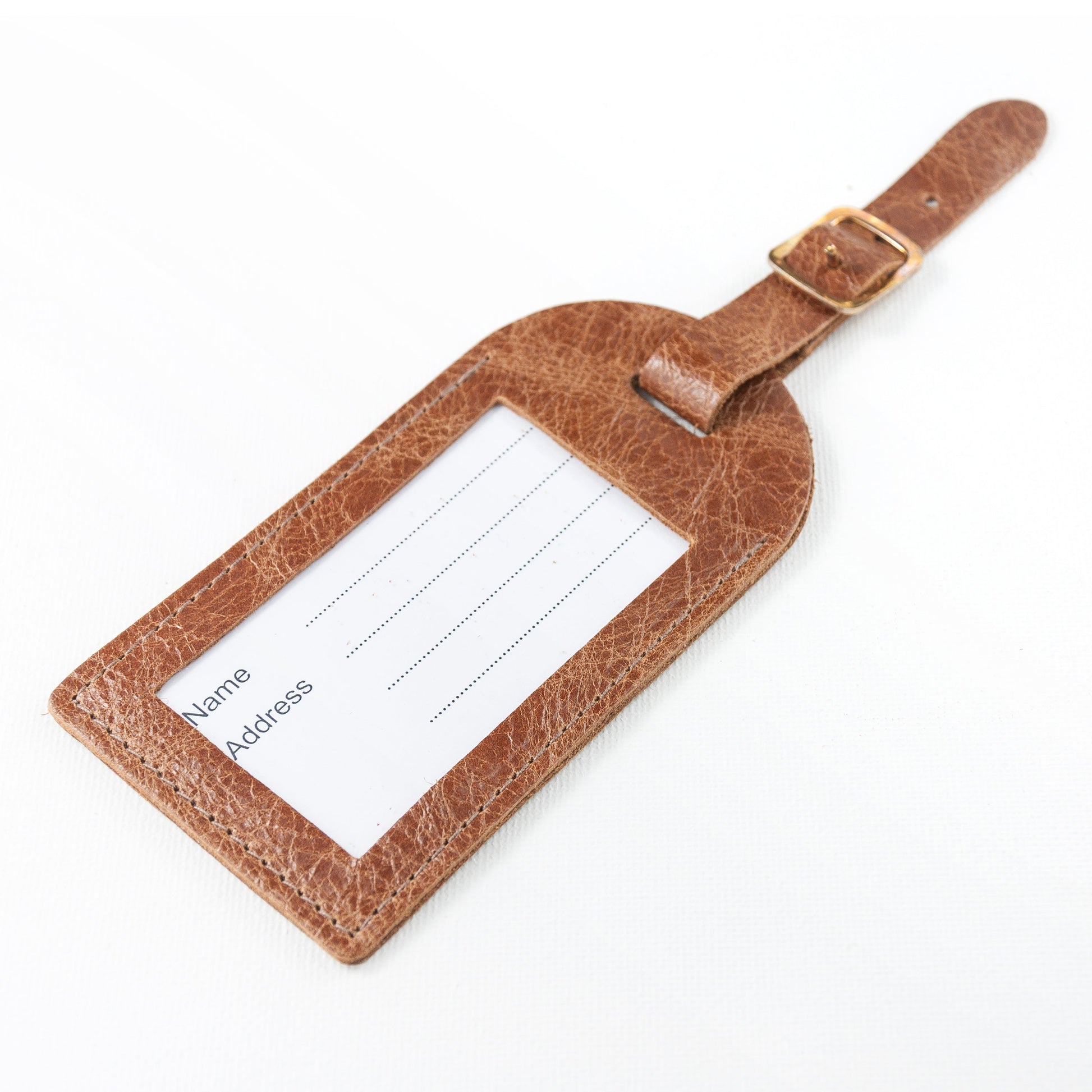 Personalized Travel Compass Leather Luggage Tag  Leather Luggage Tags Deeply Engraved