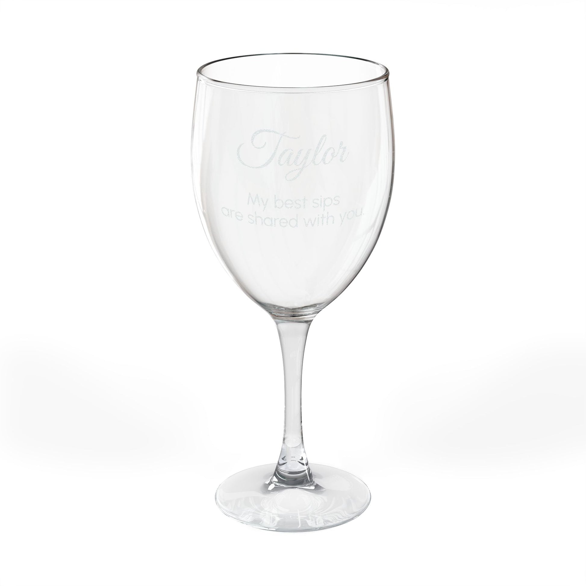 Personalized Wine Glass  Wine Glasses Deeply Engraved