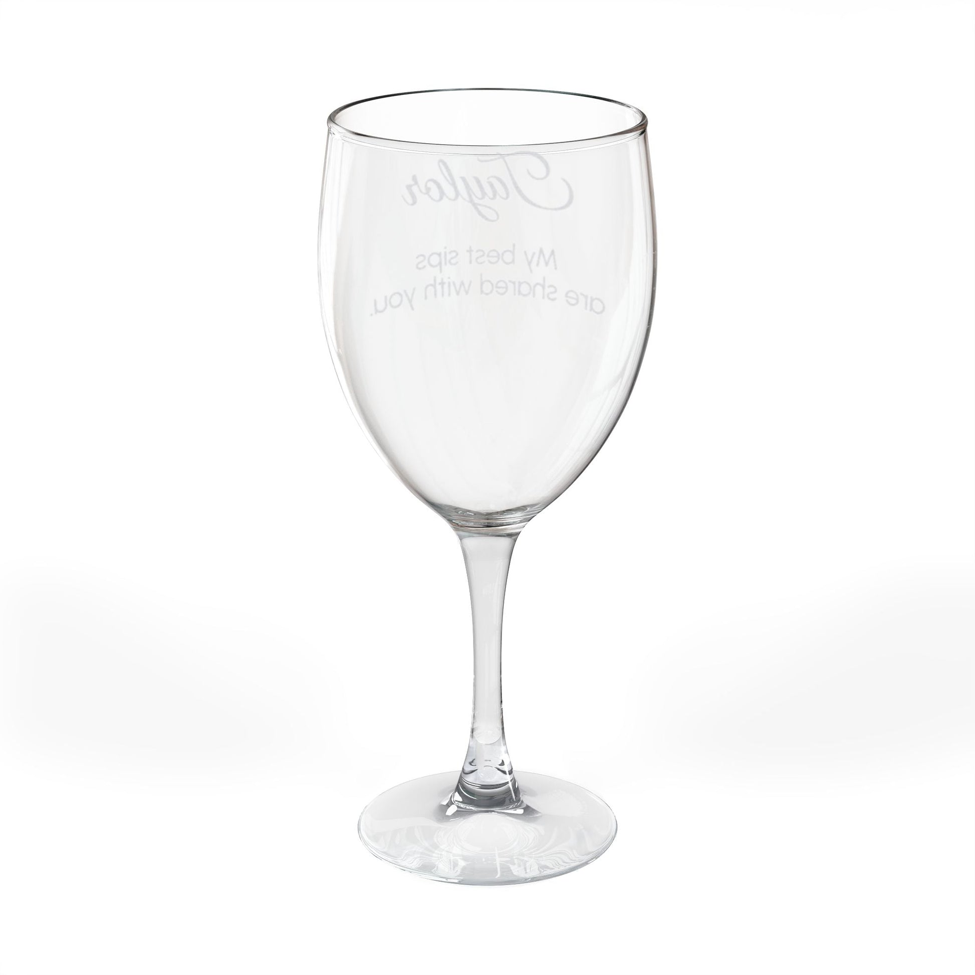 Personalized Wine Glass  Wine Glasses Deeply Engraved