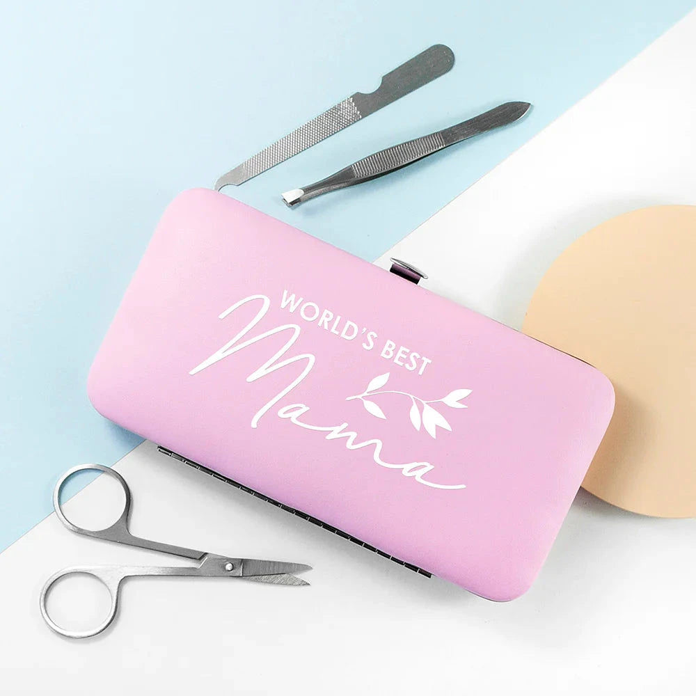 Personalized World's Best... Manicure Set  Grooming Set Deeply Engraved