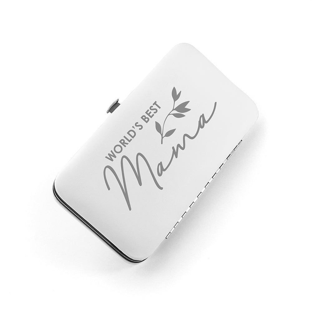 Personalized World's Best... Manicure Set  Grooming Set Deeply Engraved