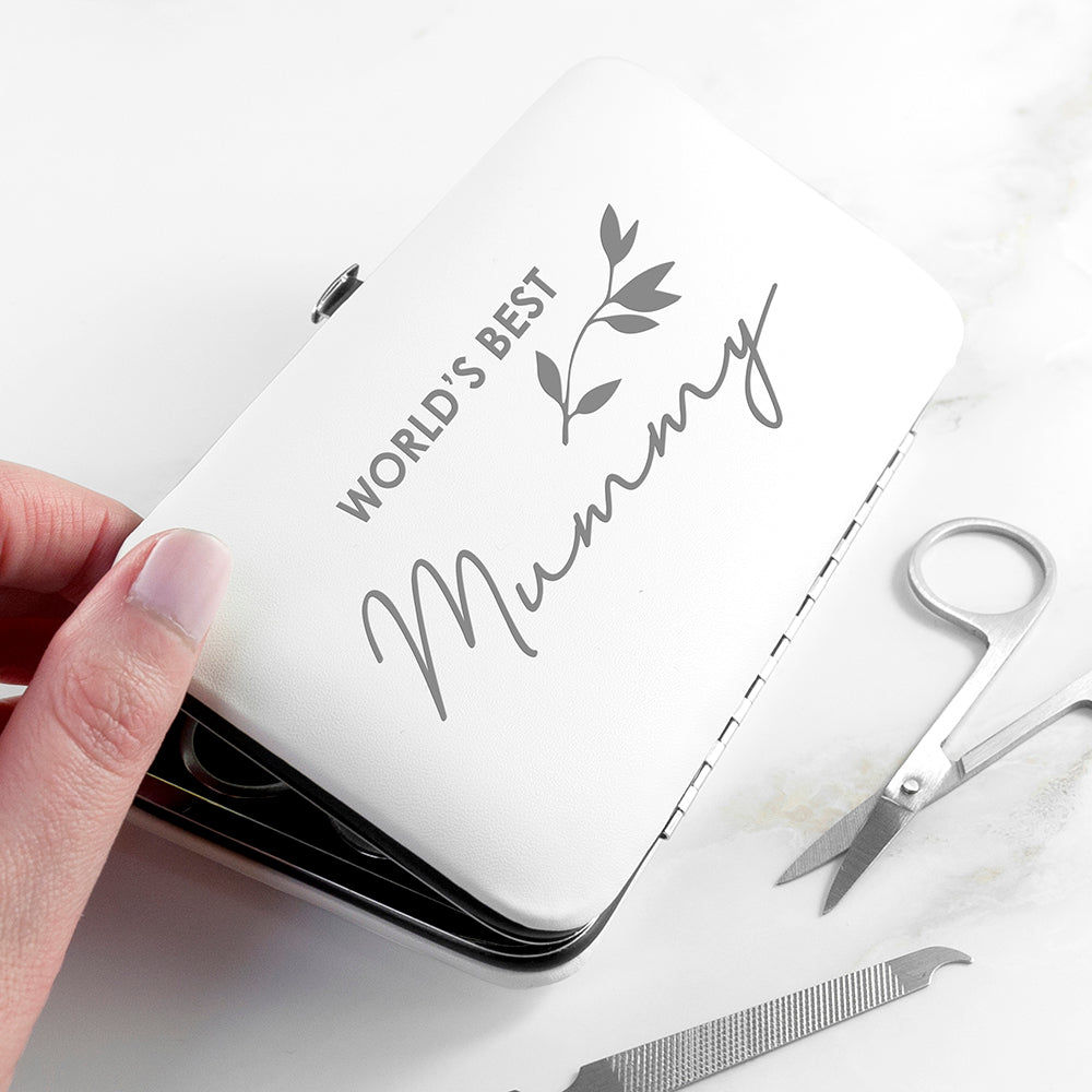Personalized World's Best... Manicure Set  Grooming Set Deeply Engraved