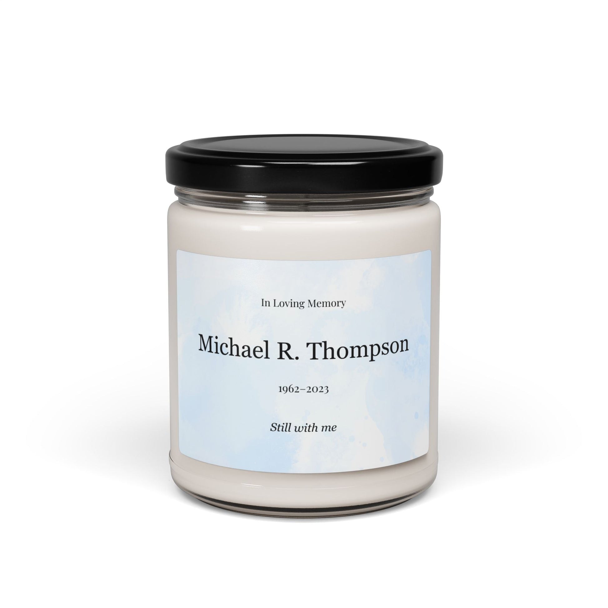 Rememberance Candle - The Everyday Tribute - 9oz  Scented Candles Deeply Engraved