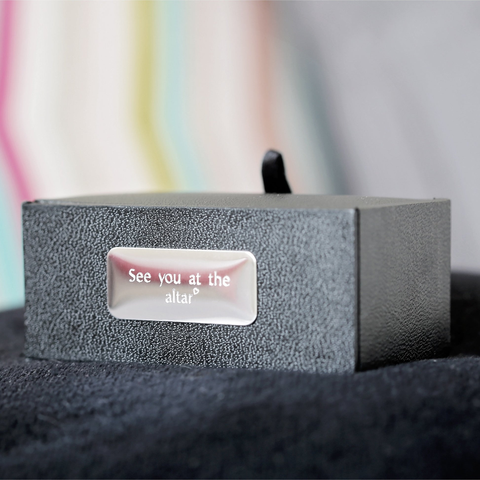 Secret Message Engraved Cufflinks + Luxury Engraved Gift Box  Cufflinks Deeply Engraved