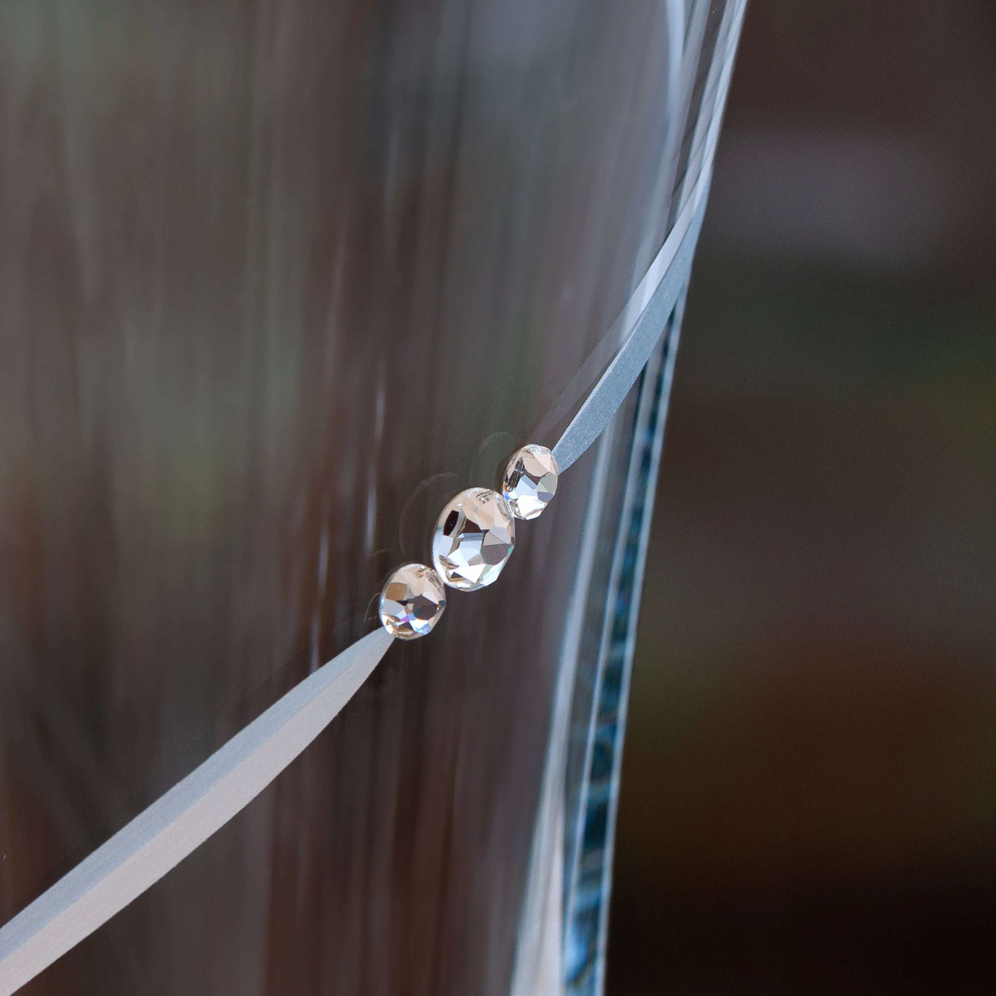 Seraphina Flare Vase | Personalized Swarovski Crystal Glass  Glass Vase Deeply Engraved