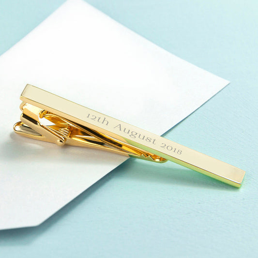 Signature Engraved Tie Clip  Tie Clips Deeply Engraved