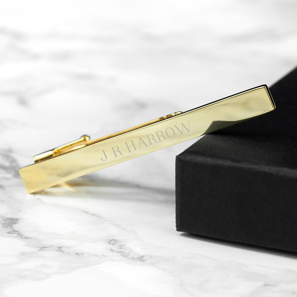 Signature Engraved Tie Clip  Tie Clips Deeply Engraved