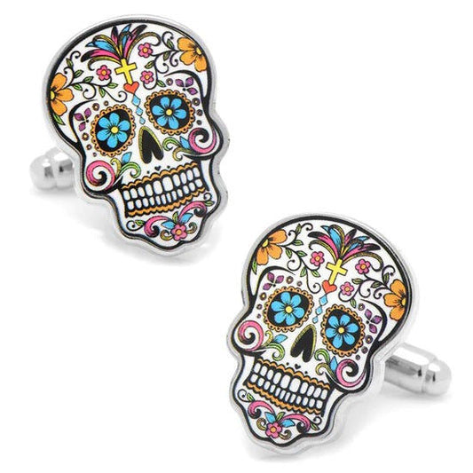 Skull Cufflinks + Personalized Box  Cufflinks Deeply Engraved