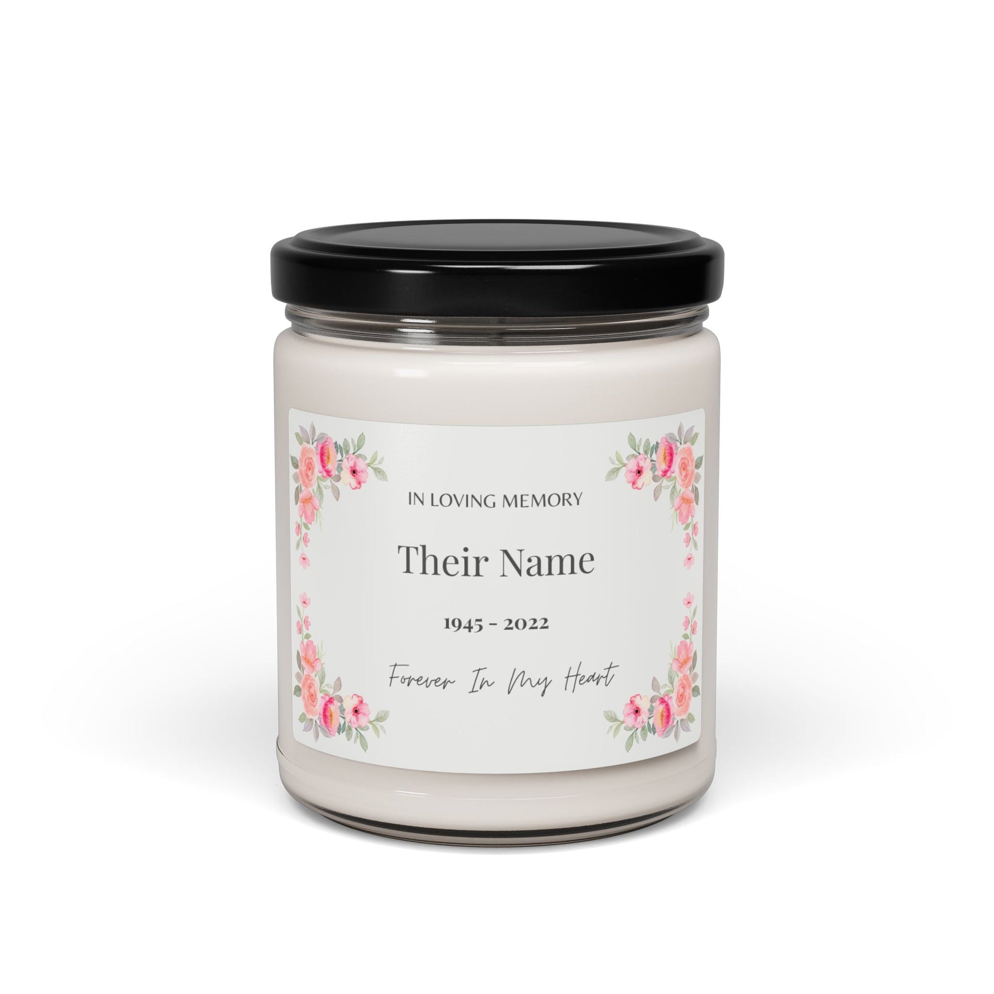 The Forever Flame – Personalized Memorial Scented Candle, 9oz  Scented Candles Deeply Engraved