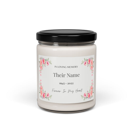 The Forever Flame – Personalized Memorial Scented Candle, 9oz  Scented Candles Deeply Engraved