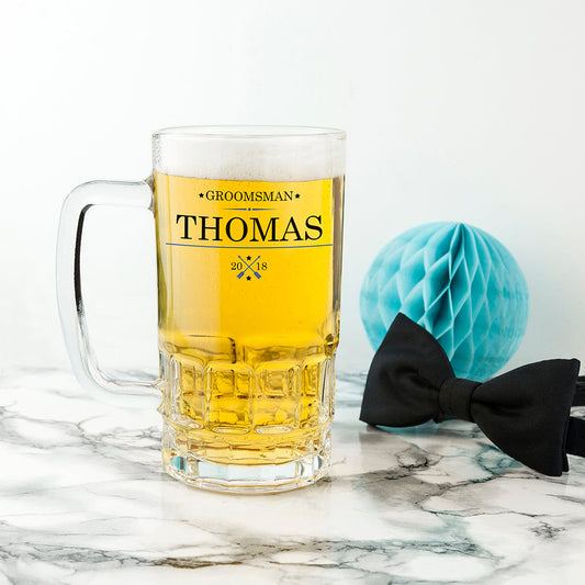 Vanguard Crossed Arrow Beer Stein | Custom Beer Mug  Beer Mugs Deeply Engraved