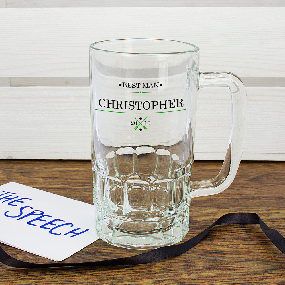 Vanguard Crossed Arrow Beer Stein | Custom Beer Mug  Beer Mugs Deeply Engraved