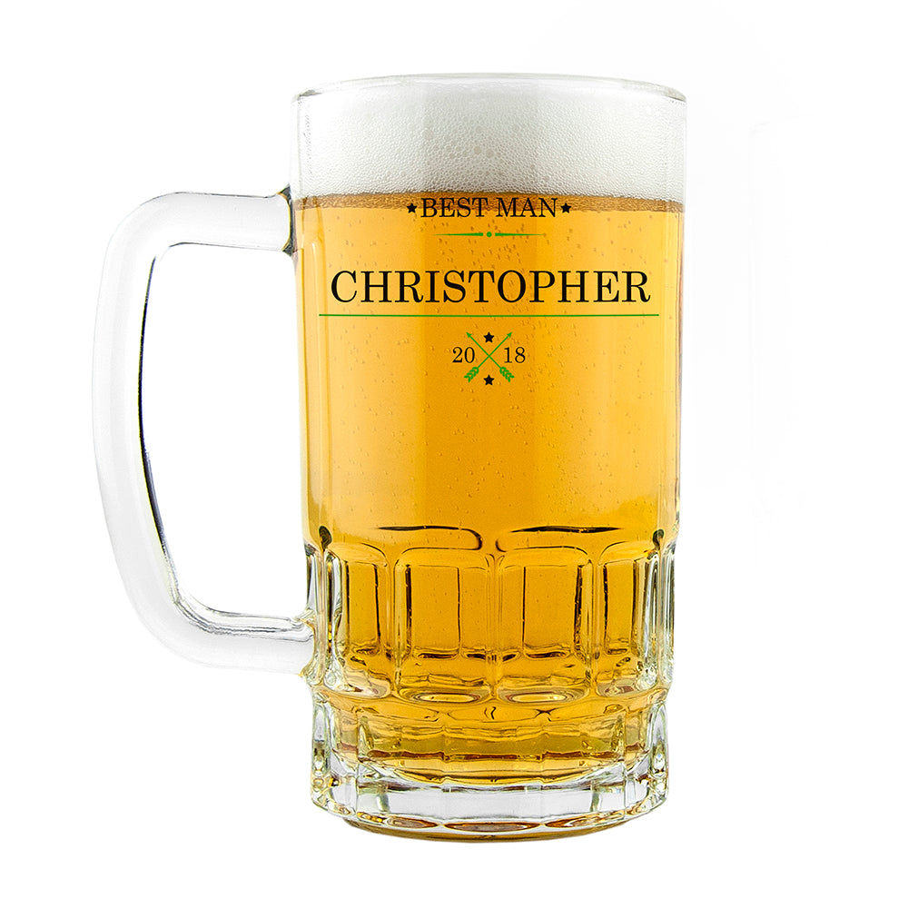 Vanguard Crossed Arrow Beer Stein | Custom Beer Mug  Beer Mugs Deeply Engraved