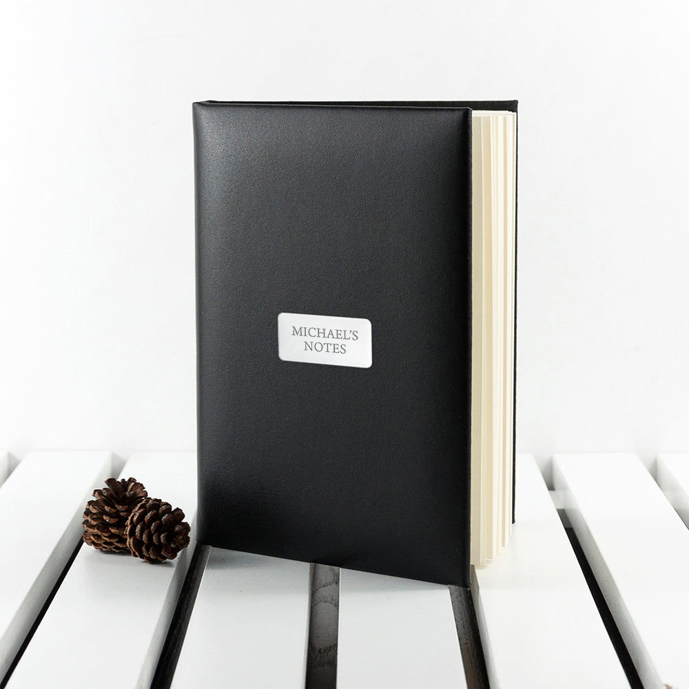 Vechaca Leather Journal – Personalized Executive Notebook  Leather Books Deeply Engraved