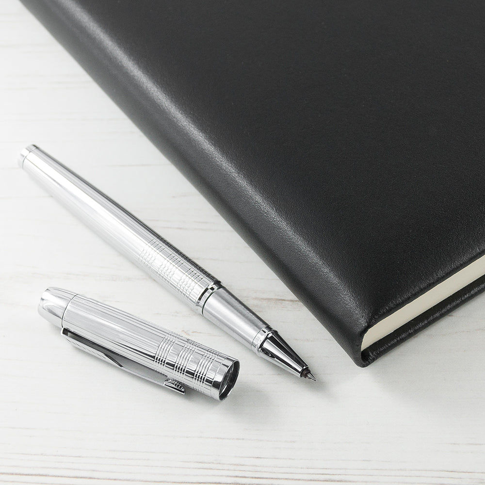 Vechaca Leather Journal – Personalized Executive Notebook  Leather Books Deeply Engraved