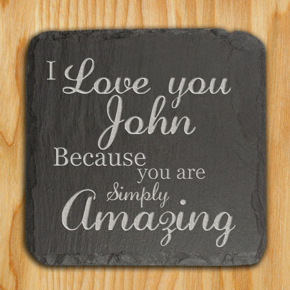 You are Simply Amazing Slate Keepsake - Lovesakes